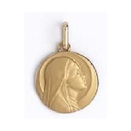 M&eacute;daille vierge en OR