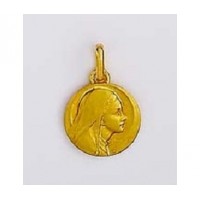 M&eacute;daille vierge en OR