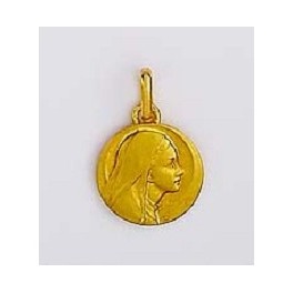 M&eacute;daille vierge en OR
