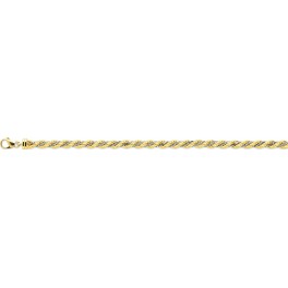 Collier maille Corde Bi-Colore