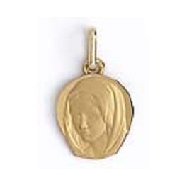M&eacute;daille vierge en OR