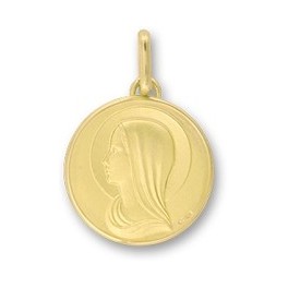 M&eacute;daille vierge en OR