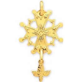 Croix Protestante en OR