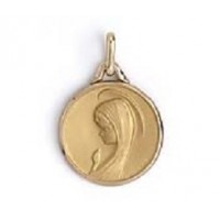M&eacute;daille vierge en OR