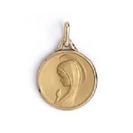 M&eacute;daille vierge en OR