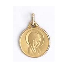 M&eacute;daille vierge en OR