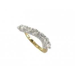Demi-Alliance Diamants en OR