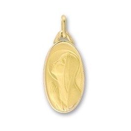 M&eacute;daille vierge en OR