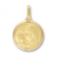 M&eacute;daille vierge en OR