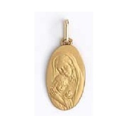 M&eacute;daille vierge en OR