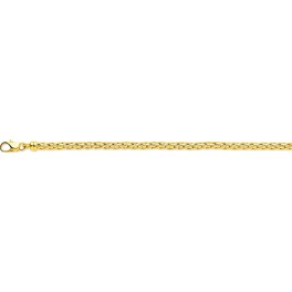 Collier maille Palmier en OR