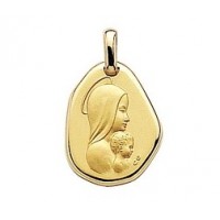M&eacute;daille vierge en OR