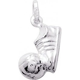 Pendentif Chaussure + Ballon de Foot en Argent