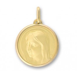 M&eacute;daille vierge en OR