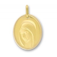 M&eacute;daille vierge en OR