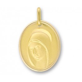 M&eacute;daille vierge en OR