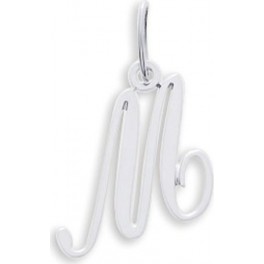 Pendentif Initiale en Argent