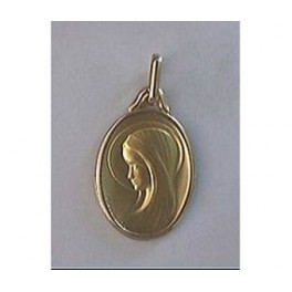 M&eacute;daille vierge en OR