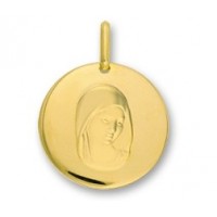 M&eacute;daille vierge en OR