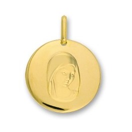 M&eacute;daille vierge en OR