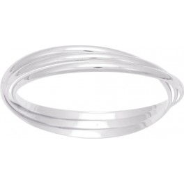 Bracelet Jonc 3 anneaux en Argent