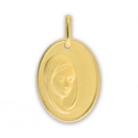 M&eacute;daille vierge en OR