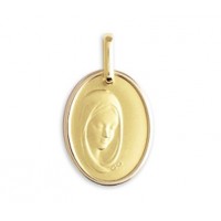 M&eacute;daille vierge en OR
