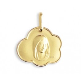 M&eacute;daille vierge en OR