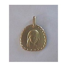 M&eacute;daille vierge en OR
