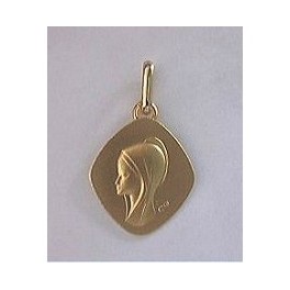 M&eacute;daille vierge en OR