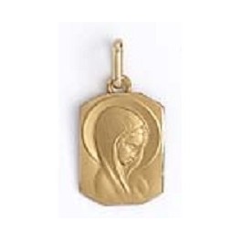 M&eacute;daille vierge en OR