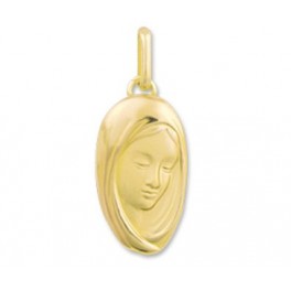 M&eacute;daille vierge en OR