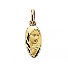 M&eacute;daille vierge en OR