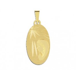 M&eacute;daille Vierge en OR