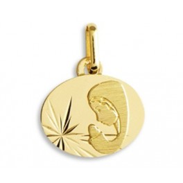 M&eacute;daille Vierge en OR