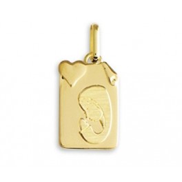M&eacute;daille Vierge en OR