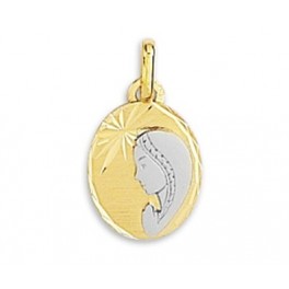 M&eacute;daille Vierge en OR
