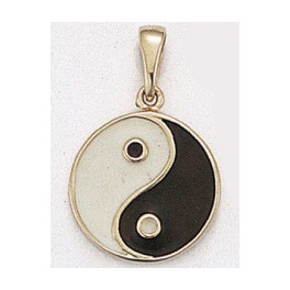 Pendentif en OR 750/1000 Ying et Yang