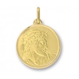 M&eacute;daille du Christ en OR