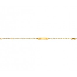 bracelet &agrave; graver pour b&eacute;b&eacute; en OR