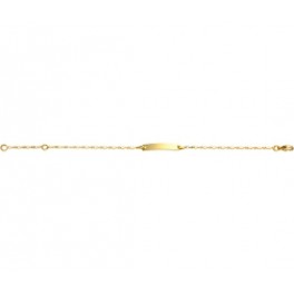Bracelet &agrave; graver pour b&eacute;b&eacute; en OR